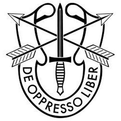 special forces logo black and white